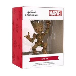 Hallmark Ornaments Marvel Groot Christmas Tree Ornament